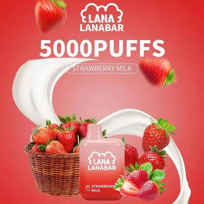 SGVape-LANABAR-STRAWBERRY-MILK-LANA